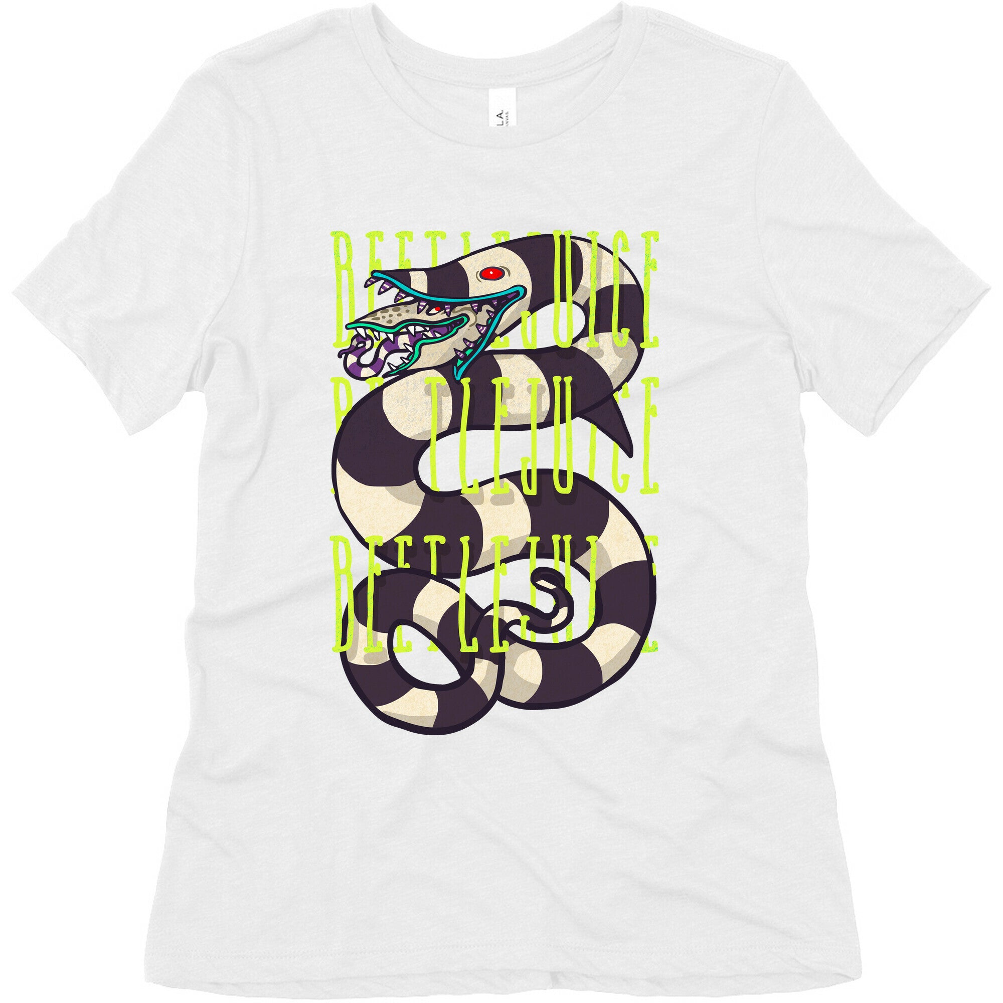 Beetlejuice Beetlejuice Beetlejuice Women's Triblend Tee